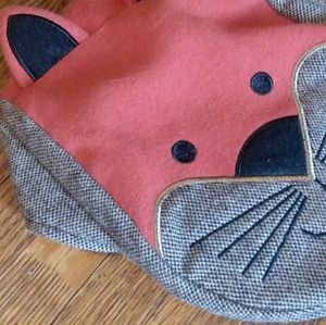 Little boy or girl fox cap